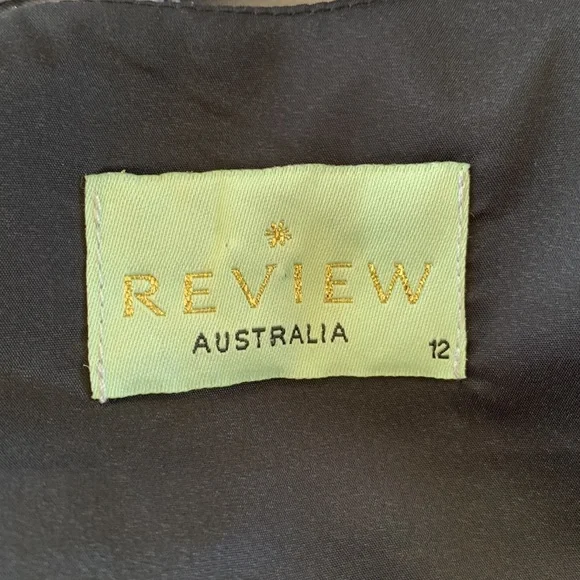 REVIEW dove grey bow cocktail dress - Picture 13 of 14